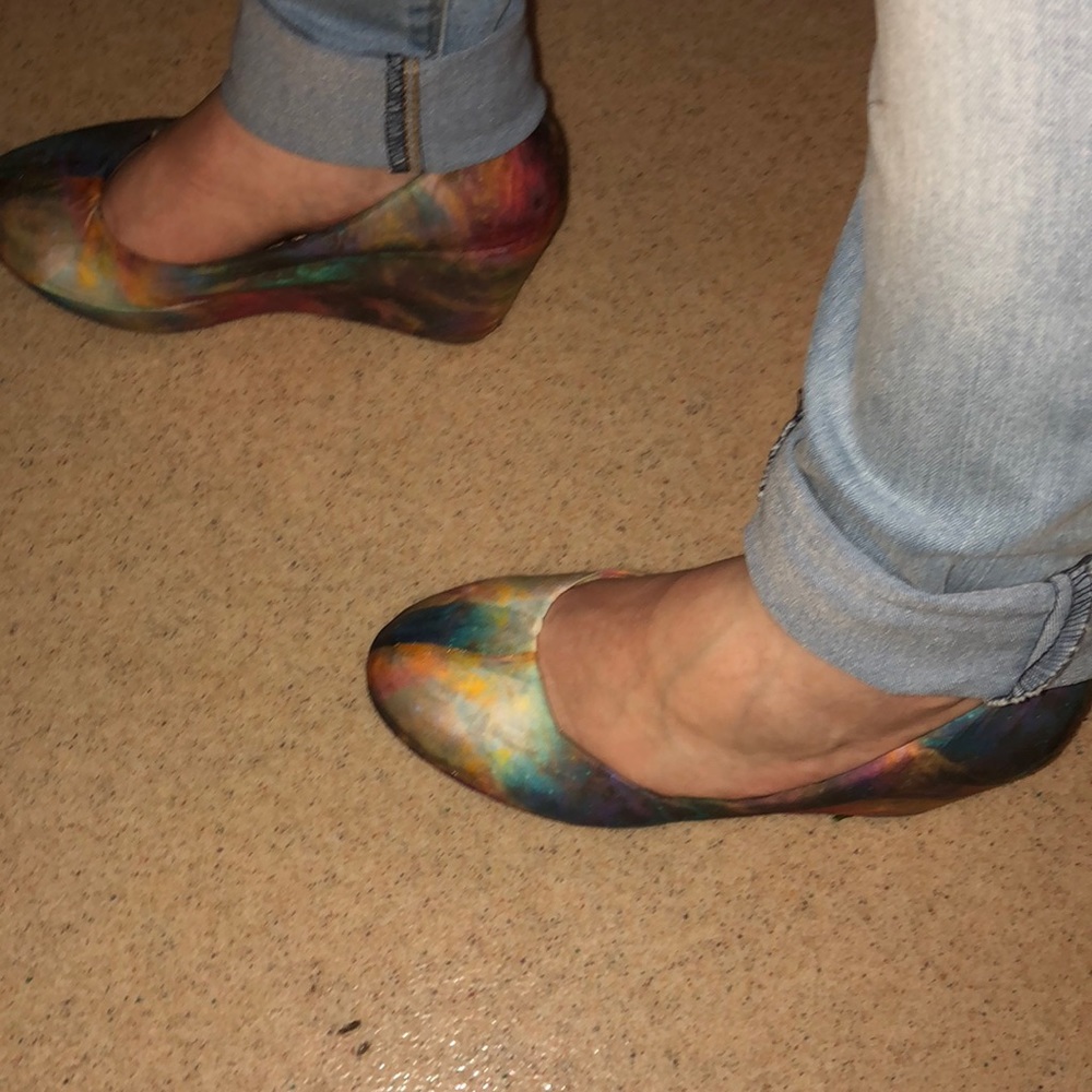 Rainbow Galaxy Wedges